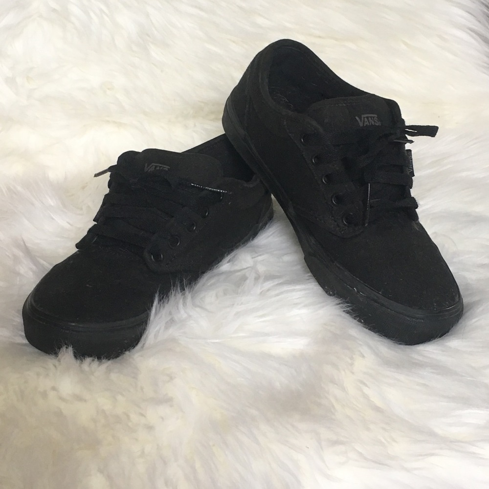 All black vans